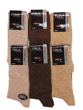 Lade das Bild in den Galerie-Viewer, Socken ohne Gummi und ohne Naht Herren & Damen 95 % Baumwolle 6 Paar