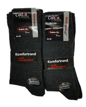 Lade das Bild in den Galerie-Viewer, Socken ohne Gummi und ohne Naht Herren & Damen 95 % Baumwolle 6 Paar