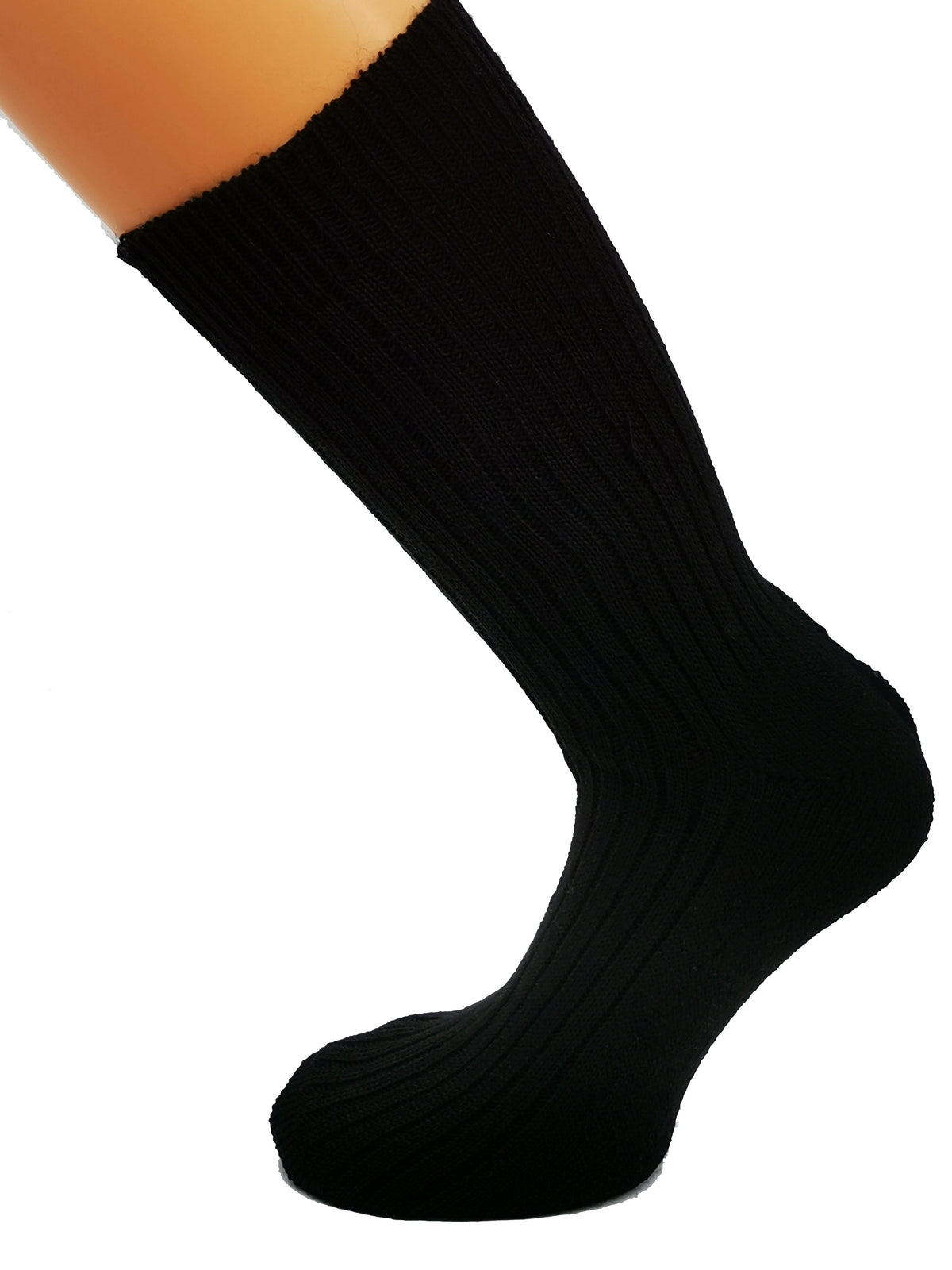 Norweger Socken mit Frotteesohle Herren 72% Wolle wärmend