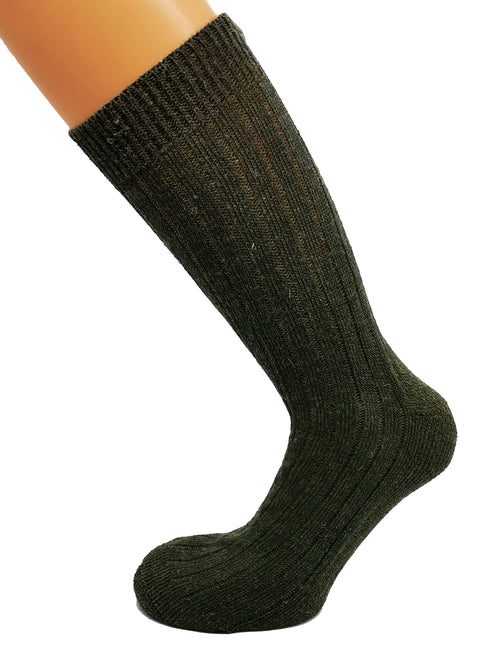 Armysocken kurz mit Frotteesohle, 52 % Wolle, 3 oder 6 Paar